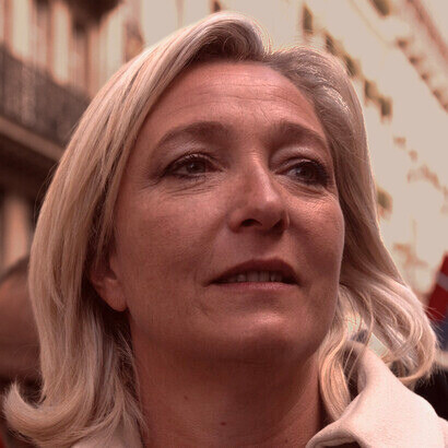 In Frankreich inszeniert Le Pen die EU als Feind nationaler Souveränität