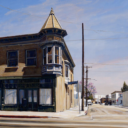 Suong Yangchareon, The old Los Angeles (detail), 2010-2011. Courtesy of Paul Thiebaud Gallery