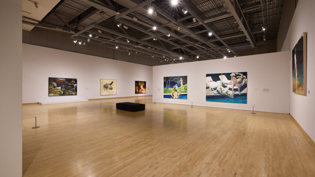 Eric Fischl, Stories told, exhibition view. Courtesy of Phoenix Art Museum