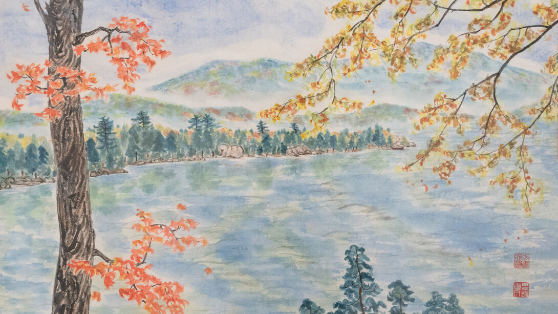 Constance Fong, A joyous nature. Courtesy of Fu Qiumeng Fine Art