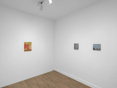 Peter Shear, Slipway, vista da exposição. Cortesia de Mendes Wood DM