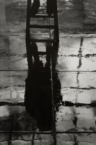 Helena Almeida, Lavada em lägrimas #6 (detalle), 2008/2009. Cortesía de Prats Nogueras Blanchard