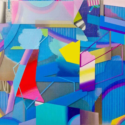 Danny Rolph, Adagio 2 (detail), 2024. Courtesy of 532 Gallery Thomas Jaeckel