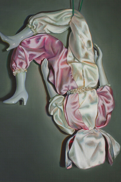 Lauren Satlowski, Gravity study (detail), 2024. Courtesy of Bel Ami