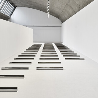 Walter De Maria, The singular experience, exhibition view. Courtesy of Gagosian