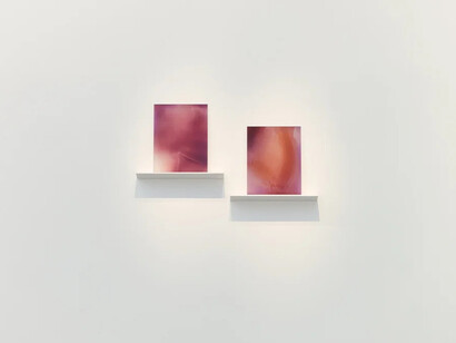 Rachelle Bussières, And the sky will follow, vue de l'exposition. Avec l'aimable autorisation de la galerie Bigaignon