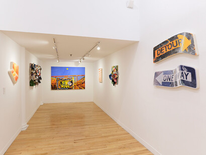 Various artists, Inertia, exhibition view. Courtesy of 81 Leonard Gallery