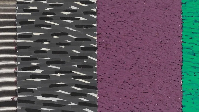 Hermine Ford, Untitled (525-75) (detail), 1975. Courtesy of Nathalie Karg Gallery