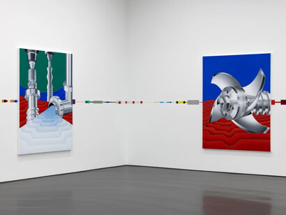 Jac Leirner and Rafa Silvares, Ensemble, exhibition view. Courtesy of Esther Schipper