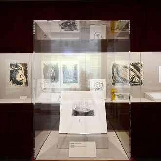 Ferlinghetti for San Francisco, exhibition view. Courtesy of De Young Museum