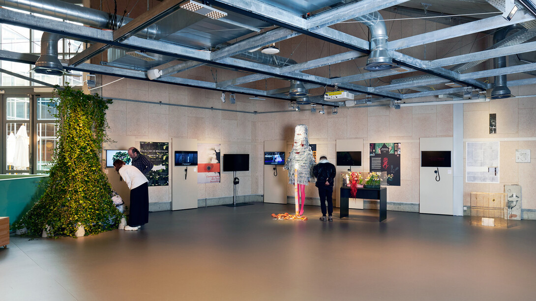 Artist residency 2026: 11th edition of the Prix Art Humanité, exhibition view. Courtesy of the International Red Cross and Red Crescent Museum