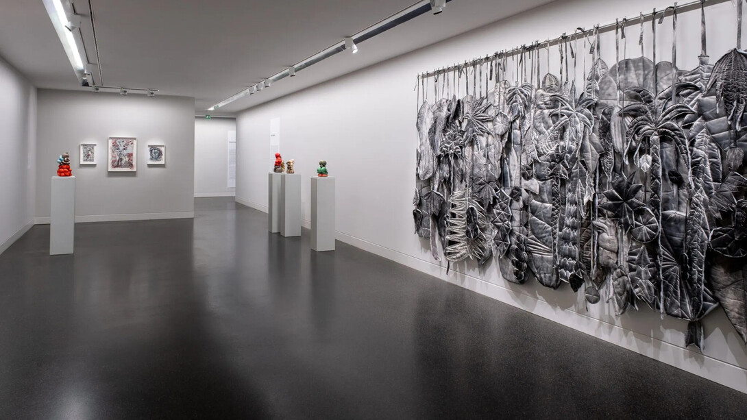 Various artists, Gabriele Münter prize, exhibition view. Courtesy of Kunstsammlungen Chemnitz