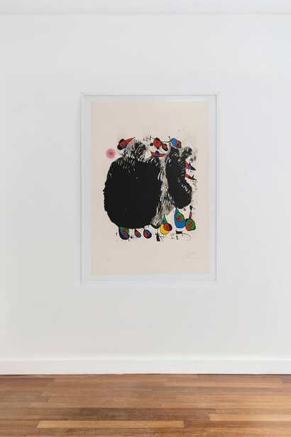 Joan Miró, Solo presentation, exhibition view. Courtesy of Alzueta Gallery