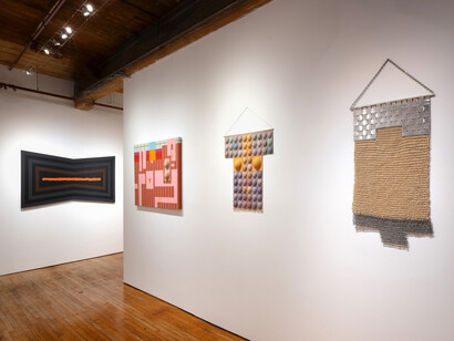 Amalie Rothschild, Modernist eye, exhibition view. Courtesy of Goya Contemporary Gallery