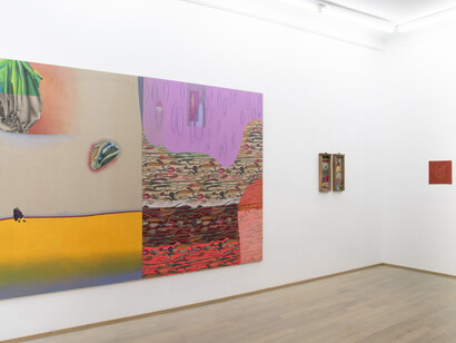 Nina Tomàs, Arborescences, vue d'exposition. Avec l'aimable autorisation de Nosbaum Reding