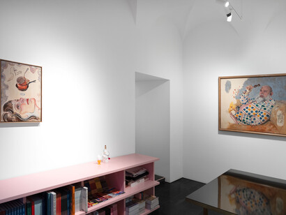 Kati Heck, The brodo, exhibition view. Courtesy of Tim Van Laere Gallery