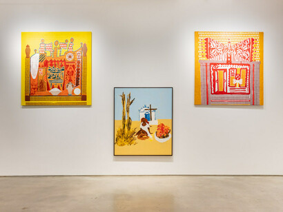 Alberto Pitta and Elian Almeida, Carnival, struggle and other brazilian stories, exhibition view. Courtesy of Nara Roesler Gallery