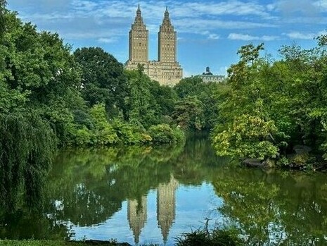 Green space like this city park offers a natural remedy for stress, anxiety, and burnout in urban life