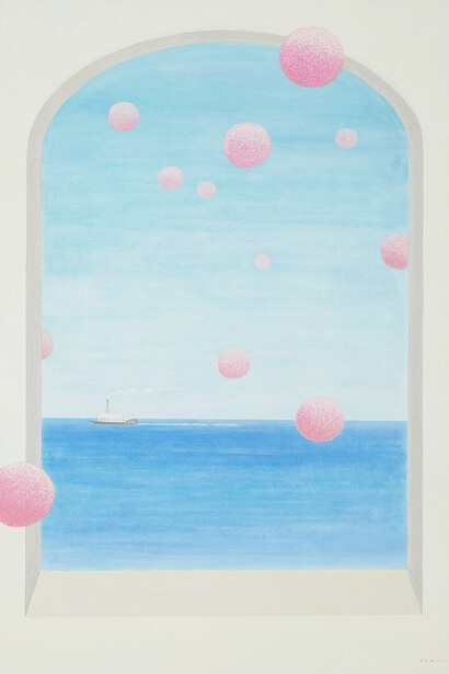 Kim In Ok, Waiting, 2023. Courtesy of Kate Oh Gallery