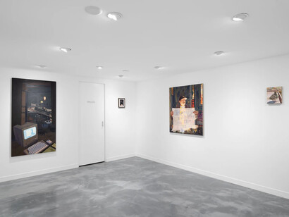 Elmer Guevara, Yesterday like today / Ayer cómo hoy, exhibition view. Courtesy of Charlie James Gallery