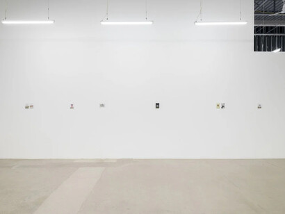 Mike Bayne, Ghosts, water towers, bowling alleys and Dave Joy, exhibition view. Courtesy of Blouin Division