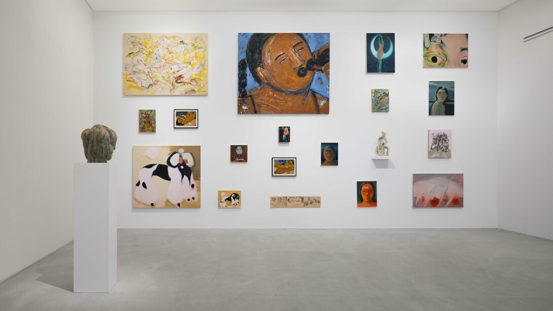 Various artists, Unapologetic, exhibition view. Courtesy of P21 Gallery