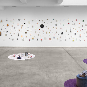 Veronica Ryan, Retrieval, exhibition view. Courtesy of Paula Cooper Gallery