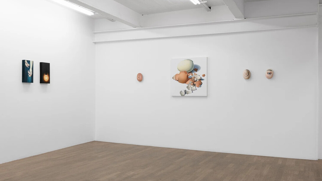 France Bizot, Natures molles, vue de l'exposition. Avec l'aimable autorisation de la galerie Backslash