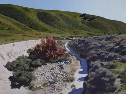 Bruce Everett, Tamarisk, 2024. Courtesy of Billis/Williams Gallery