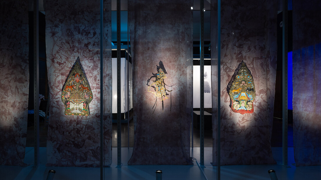 Indah Arsyad, The ultimate breath, exhibition view. Courtesy of Weltmuseum Wien