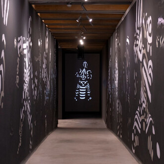 Lavoro di carnevale, veduta della mostra. Per gentile concessione della Pinacoteca