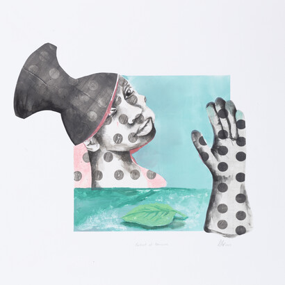 Phumulani Ntuli, Portrait of Mamsane, 2025. Courtesy of David Krut Projects