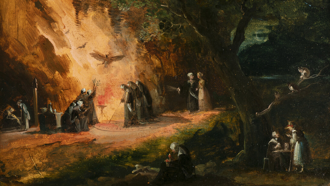 Giuseppe Bernardino Bison, Magia nera, XVIII – XIX siglo. Cortesía de la Catedral ex Macello