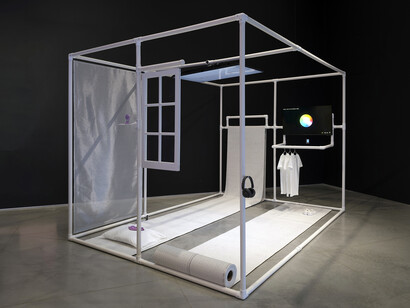 Various artists, Technologies of relation, exhibition view. Courtesy of MASS MoCA