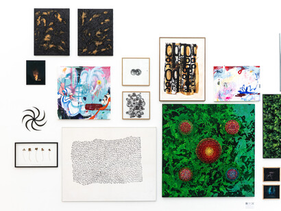 Various artists, The abyss is calling, exhibition view. Courtesy of Gallery Ver