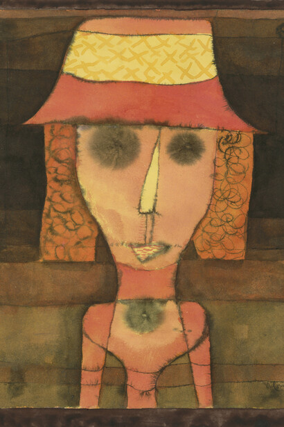 Paul Klee, Mrs. R. Travelling in the South, 1924. Courtesy of Museo Nacional Thyssen-Bornemisza