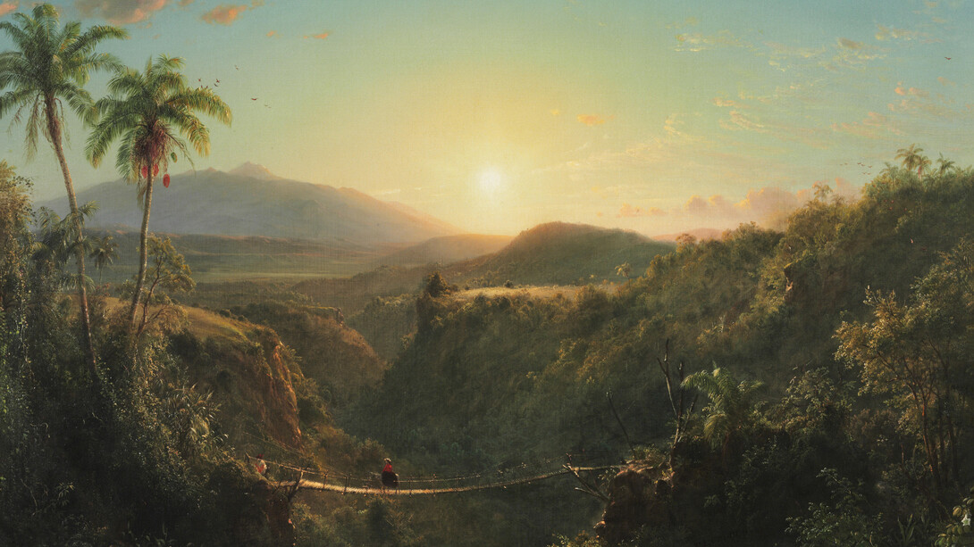Frederic Edwin Church, Pichincha (detail), 1867. Courtesy of Philadelphia Museum of Art