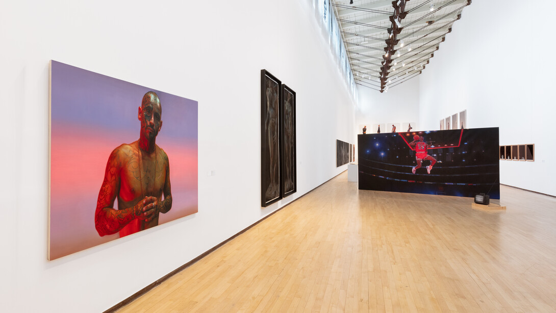 Vincent Valdez, Just a dream…exhibition view. Courtesy of MASS MoCA