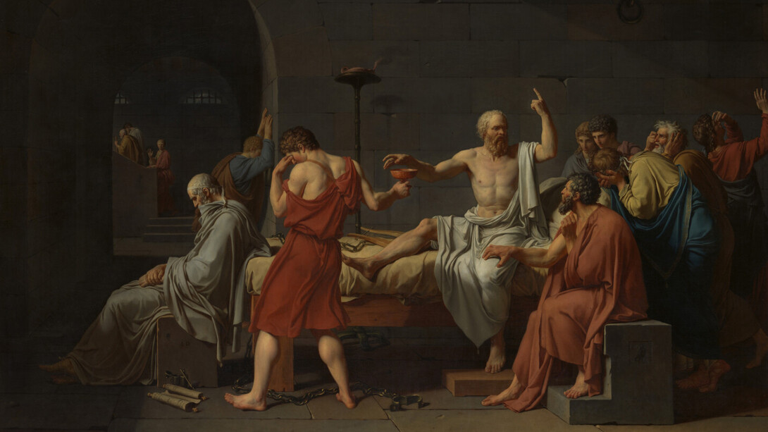 Jacques-Louis David. Courtesy of Louvre Museum