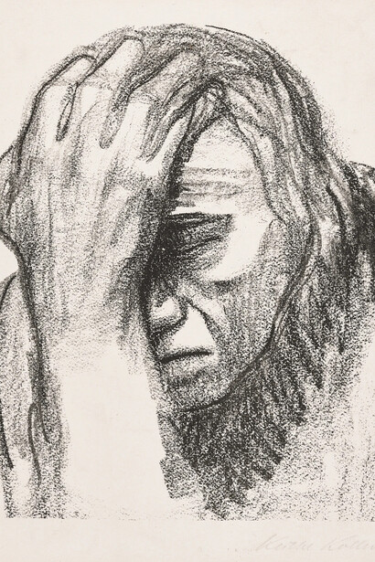 Käthe Kollwitz, The downtrodden (detail), 1900. Courtesy of Art Gallery of New South Wales