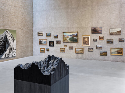 Sven Drühl, F.N.J.–K.S.T., exhibition view. Courtesy of König Galerie