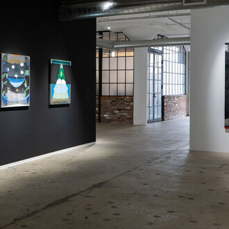 Kim Manfred, Bloom, exhibition view. Courtesy of Patricia Sweetow Gallery