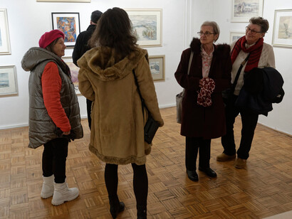 Ján Polom, The four seasons, exhibition view. Courtesy of Gallery of Spiš Artists