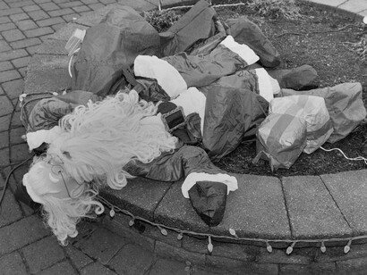 Lee Friedlander, Haverstraw, New York (detail), 2015. © Lee Friedlander, Courtesy Fraenkel Gallery, San Francisco and Luhring Augustine, New York, at Deborah Bell Photographs, New York