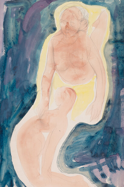 Auguste Rodin, Gouache (detail), D.04692. Courtesy of Musée Rodin