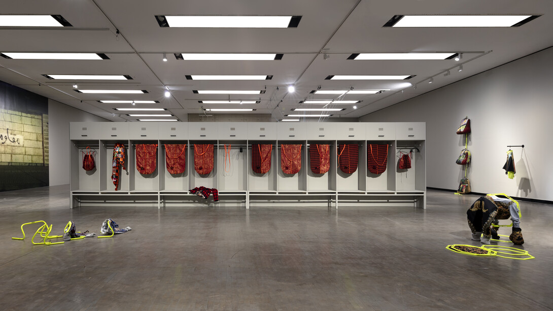 Chalisée Naamani, Octogone, ausstellungsansicht. Mit freundlicher genehmigung der Kunsthalle Wien