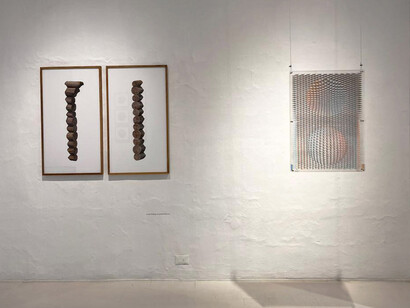 Various artists, Trazar el mundo. Acercar el firmamento, exhibition view. Courtesy of La Balsa Gallery