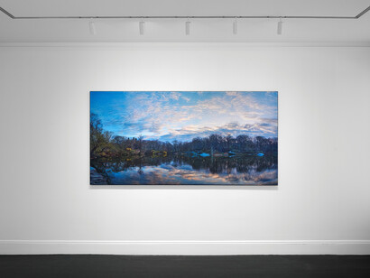 Daniel Ambrosi, Central Park, exhibition view. Courtesy of Robilant+Voena Gallery