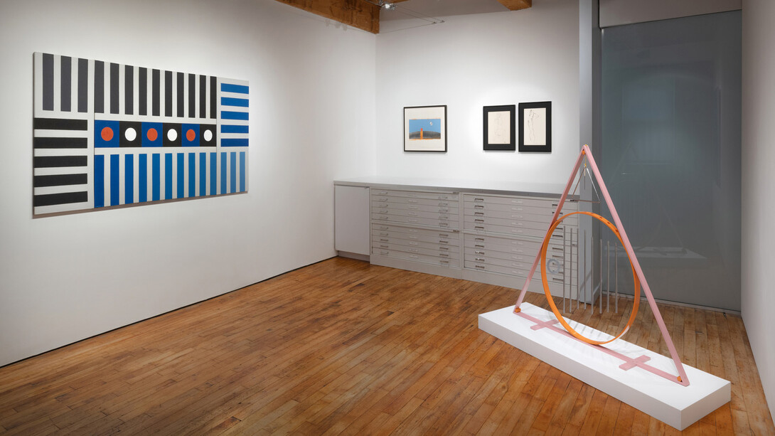 Amalie Rothschild, Modernist eye, exhibition view. Courtesy of Goya Contemporary Gallery