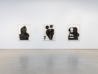 Nicola Tyson, Need, exhibition view. Courtesy of Petzel Gallery